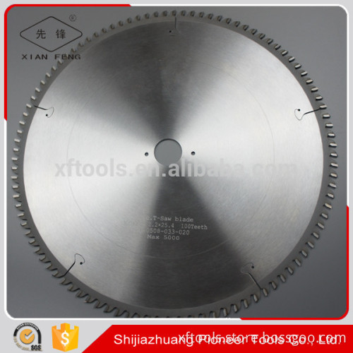 high quality arcylic saw blade 100t 30mm Arbor 2.8mm kerf